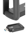 Mbps Wifi Alıcı Kablosuz Wifi Adaptörü Çift Band Çift Antenli
