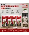 21x100 4 Pcs Açık Piton Dübelli IEGWAU7