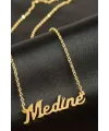 Medine isimli kolye (Kişiye Özel)