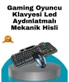 Mekanik Oyuncu Seti – Led Işıklandırma Ve Ergonomik Mouse