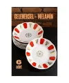 Melamin Çay Tabağı 6 Adet Geleneksel Türk Çay Bardağı Altlığı 721658