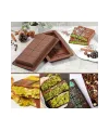 Meşhur Dubai Çikolatası Kalıbı Silikon - Büyük Tablet Çikolata Mum Kek Kalıbı Pasta Kalıbı