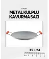 Metal 35 Cm Kulplu Kavurma Sacı IEGEAUV