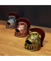 Metal Dekoratif Şövalye Miğferi