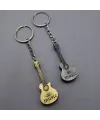 Metal Gitar Anahtarlık