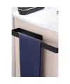 Metal Mat Siyah Havluluk