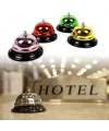 Metal Renkli Masa Otel Resepsiyon Zili