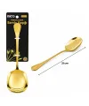 Metal Servis Kaşığı - 21 cm - Gold Renk