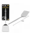Metal Servis Spatulası - Krom Renk - 27 cm - Paslanmaz Çelik