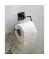 Metal Siyah Tuvalet Kağıtlığı