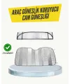 Metalize Reflektörlü Katlanabilir Araç Güneşliği – Yüksek Performanslı Isı Ve Uv Koruması