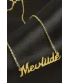Mevlüde İsimli Kolye (Kişiye Özel)