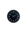 Midnight Black 40 Cm Metal Duvar Saati