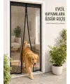 Mıknatıslı File Kapı Sinekliği Balkon Bahçe Teras Ve Mutfak İçin Pratik Kullanım