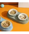 Mikopet Çift Bölmeli Mama ve Su Kabı