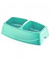 Mikopet İkili Küçük Mama Kabı