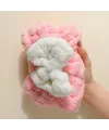 Mikrofiber Örgü Saç Kurutma Bone Havlu