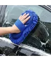 Mikrofiber Oto Yıkama Eldiveni – Kalın Süngerli Araç Temizleme Bezi, Araba Yıkama Eldiveni