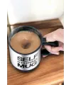 Mikser Kupa Yazılı Mug Bardak Karıştırma Özelliği