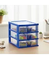 Mini 3 Çekmeceli Komidin Organizer