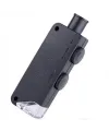 Mini 60x 100x Zoom Lens Odak Takı Led Cep Mikroskop Büyüteç