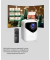 Mini Akıllı Projektör – 1080p Full Hd, 64gb Depolama, 2gb Ram, Uzaktan Kumanda Destekli