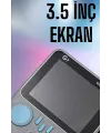 Mini Atari El Atarisi 3.5 İnç Ekran Çift Konsol 666 Adet Retro Oyun Gameboy El Atarisi