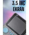 Mini Atari El Atarisi 3.5 İnç Ekran Çift Konsol 666 Adet Retro Oyun Gameboy El Atarisi