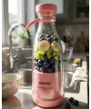 Mini Blender Usb Şarjlı Smoothie Hazırlayıcı Kolay Temizlenebilir Tasarım