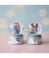 Mini Boy Işıklı Kar Küresi - Kış Masalı Tasarımlı - Romantik Hediyelik