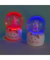 Mini Boy Tavşan Tasarımlı Işıklı Kar Küresi
