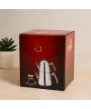 Mini Çelik Çaydanlık Seti (0.9L + 1.5L) Kendinden Süzgeçli