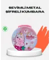 Mini Çocuk Para Kasası Güvenli Kilitli Birikim Kutusu
