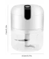 Mini Doğrayıcı Rondo Taşınabilir Mini El Blender Paslanmaz Çelik