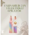 Mini Elektrikli Epilatör Cihazı – Usb Şarjlı, Acısız Yüz Ve Kaş Bakım Aleti