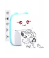 Mini Fotoğraf Yazıcı Kablosuz Etiket Yazıcı Baskı Makinesi Ios Android Uyumlu Termal Printer Pembe