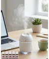 Mini Hava Nemlendirici Usb Bağlantılı Led Işıklı 5 Esans Hediyeli Aromaterapi Difüzörü
