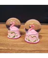Mini Işıklı Flamingo Kar Küresi 1 Adet