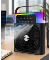 Mini Klima Fan Buharlı Soğutucu Rgb Led Işıklı Taşınabilir Masaüstü Fan