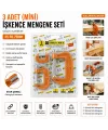Mini Mengene Seti 3lü (25-50-75 mm) Karbon Çelik