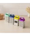 Mini Metal Sarımsak Rendesi (Plastik Saplı, Mıknatıslı)