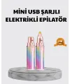 Mini Yüz Ve Kaş Epilatörü – 8000 Rpm Güçlü Motor Ve Paslanmaz Çelik Başlık