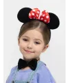 Minnie Mouse Kostüm Seti Taç Kuyruk Papyon Gösteri Seti