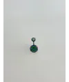 Mistik Topaz Taşlı Göbek Piercing - Pg0009