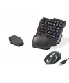 Mobil Oyun Klavye Mouse Dönüştürücü Seti Rgb Siyah ND762