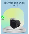 Mobilya Tekerleği 6 Cm Kilitsiz Tekli Satış