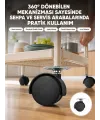 Mobilya Tekerleği 6 Cm Kilitsiz Tekli Satış