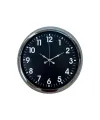 Modern 40 Cm Metal Krom Standart Duvar Saati