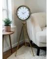 Modern Gold Tripod Ayaklı Saat