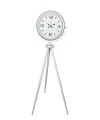 Modern Line Beyaz Tripod Ayaklı Saat